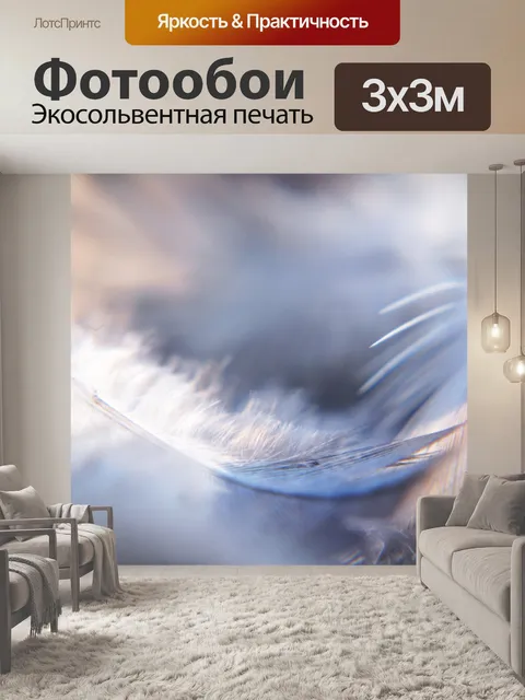 Фотообои Птичьи перья 10