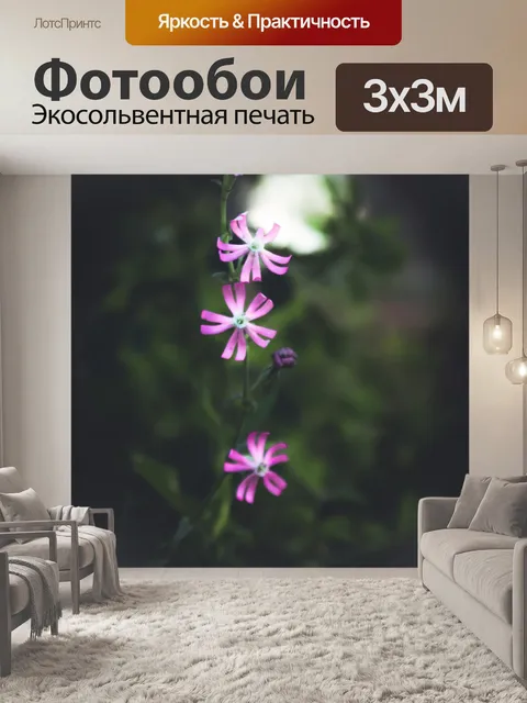 Фотообои Цветы