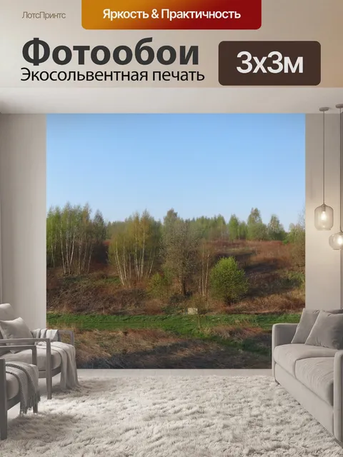 Фотообои Весна в городе
