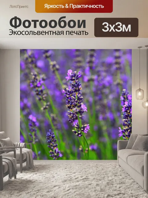 Фотообои Лаванда