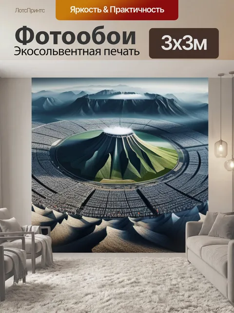 Фотообои с панорамой