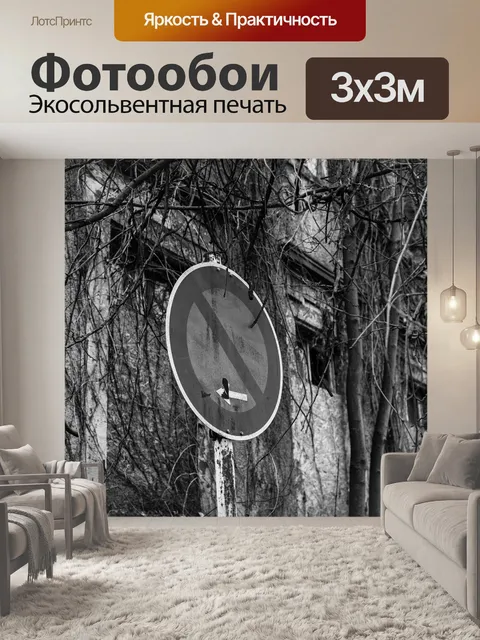 Фотообои Черно-белый