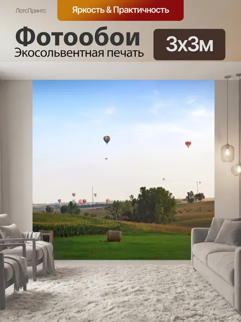 Фотообои Воздушные шары