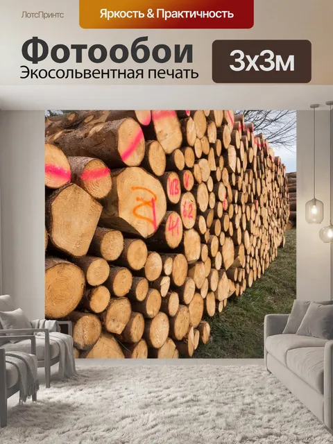 Фотообои Древесина