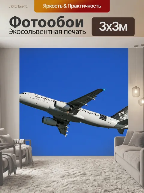 Фотообои Взлет самолета