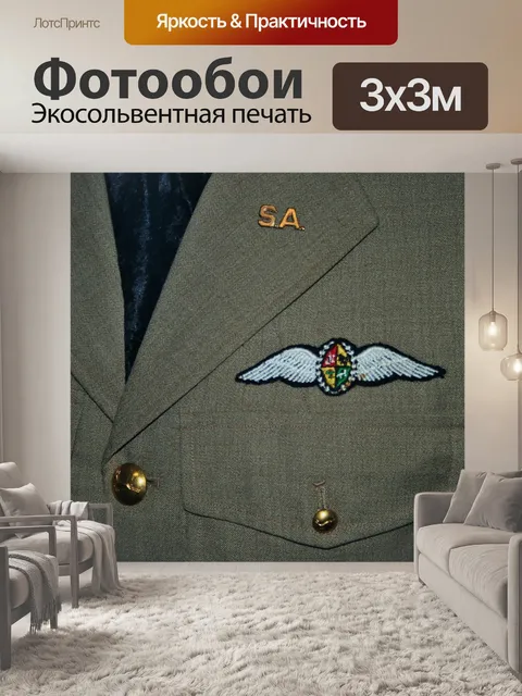 Фотообои военная форма и пилот знаки