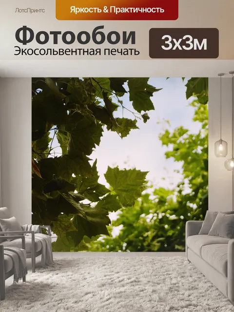 Фотообои Листья