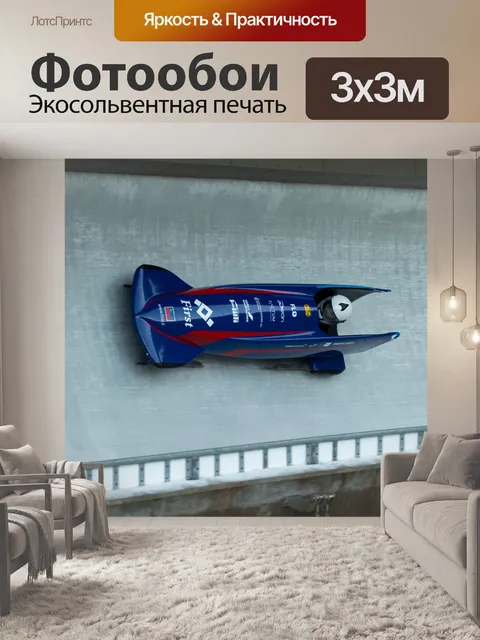 Фотообои Бобслеист
