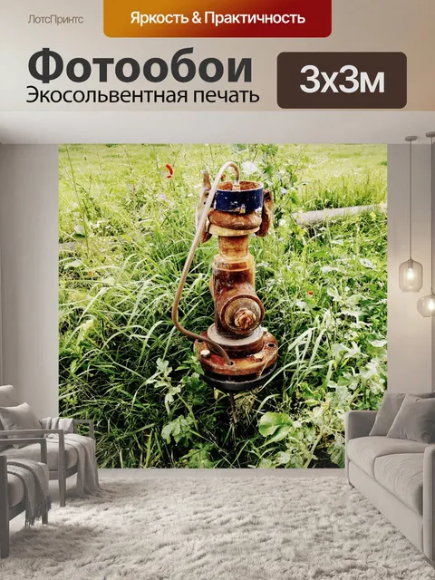 Фотообои Насос