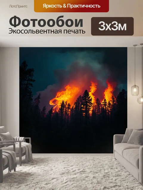 Фотообои техника: sfumato, стиль: surrealism,
