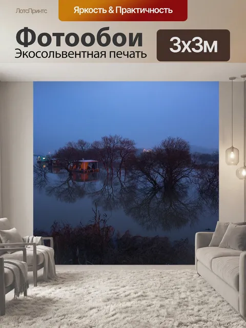 Фотообои Дом воды