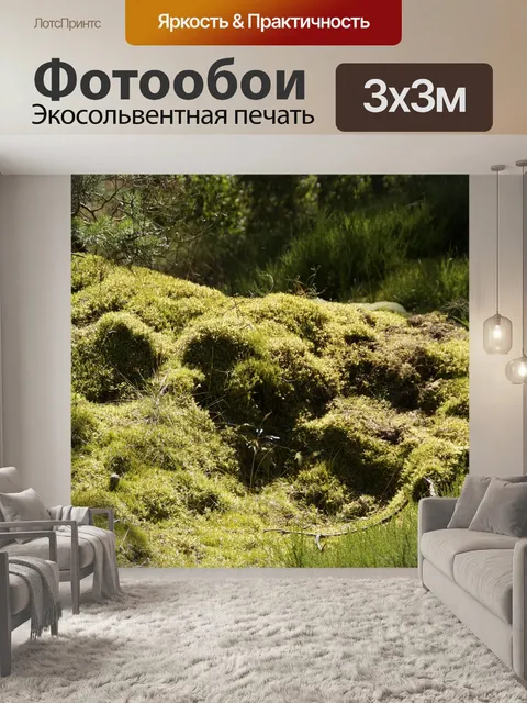 Фотообои Мох