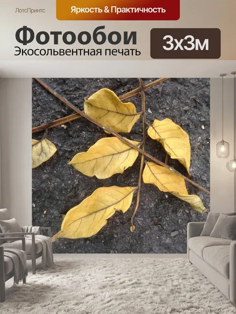 Фотообои Листья
