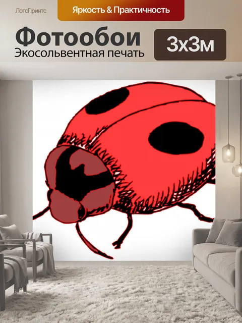 Фотообои Насекомое 104