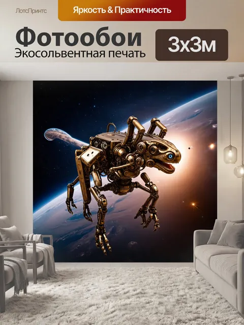 Фотообои космос в стиле стимпанк