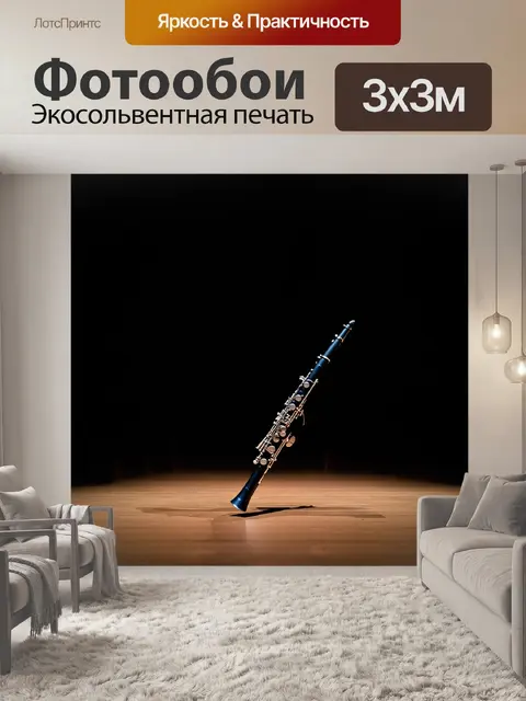 Фотообои на фоне просторного театра