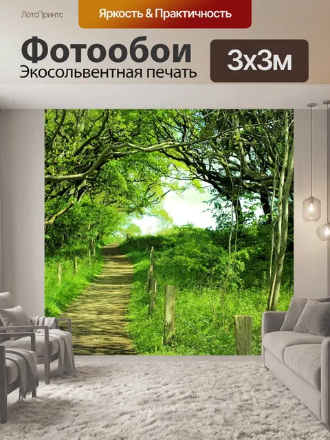 Фотообои Лесная тропа