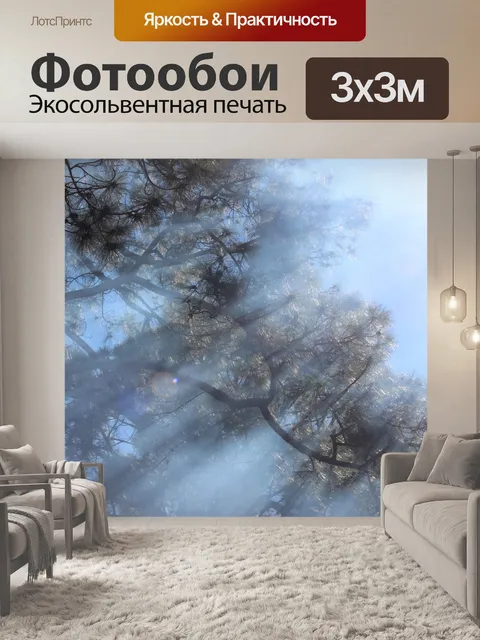 Фотообои Дымовые Лучи 2