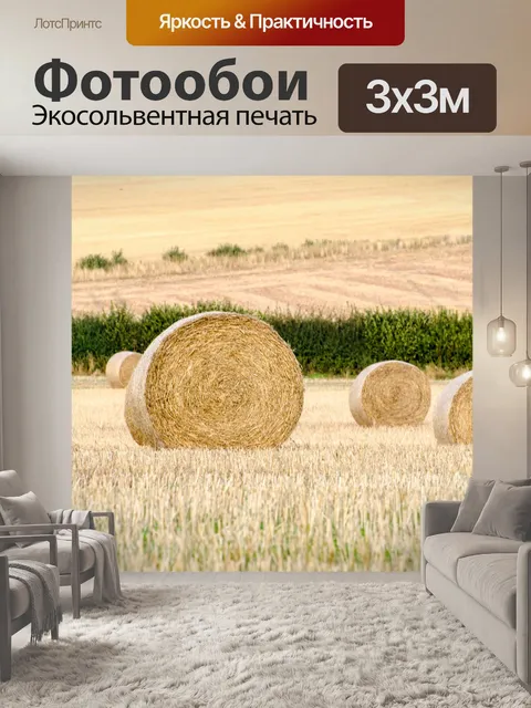 Фотообои Сено кипы