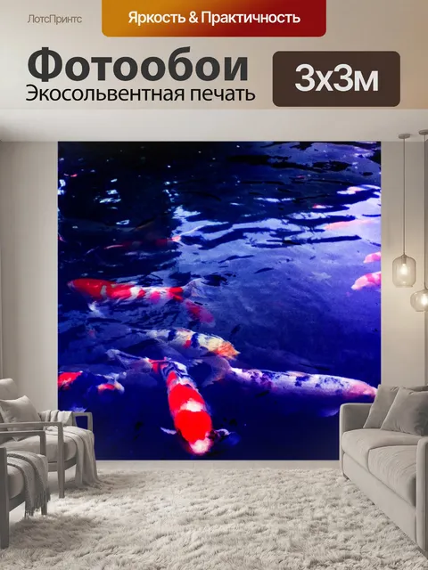 Фотообои Koi Pond