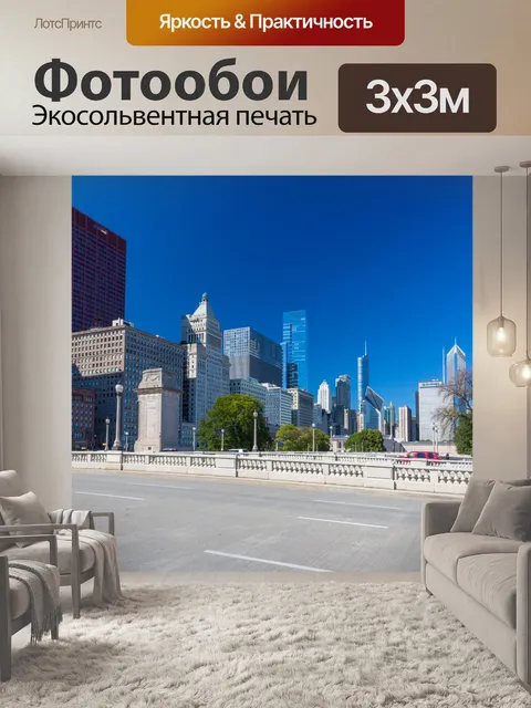 Фотообои Центр Чикаго