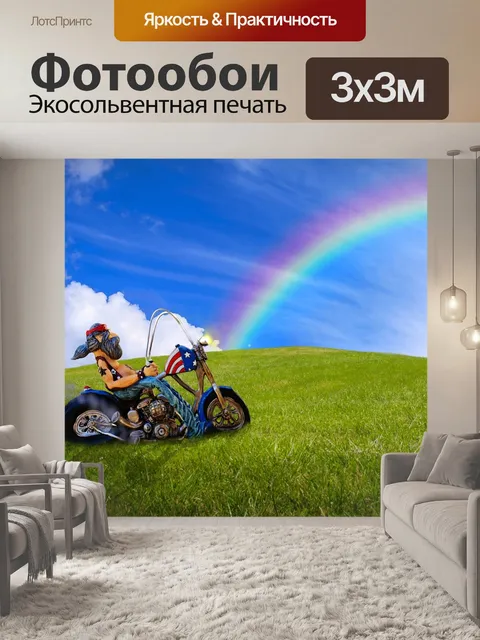 Фотообои Байкер