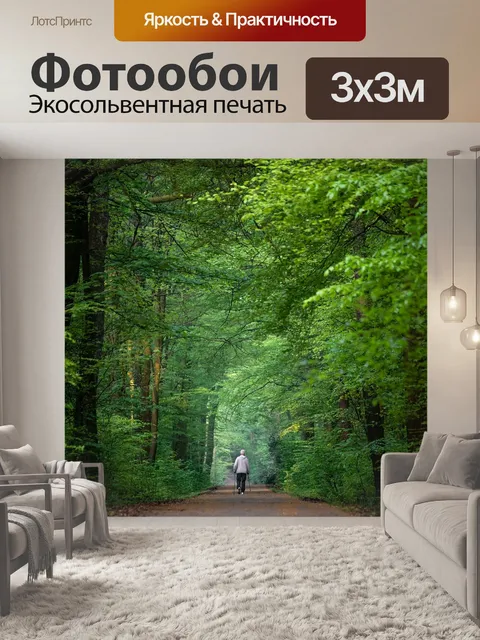 Фотообои Скандинавская ходьба
