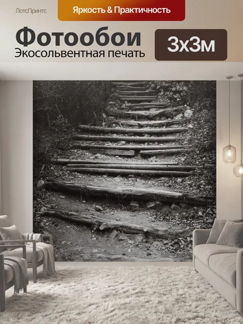 Фотообои Лыжные трассы