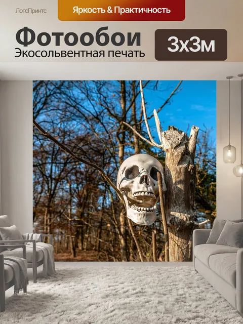 Фотообои Череп