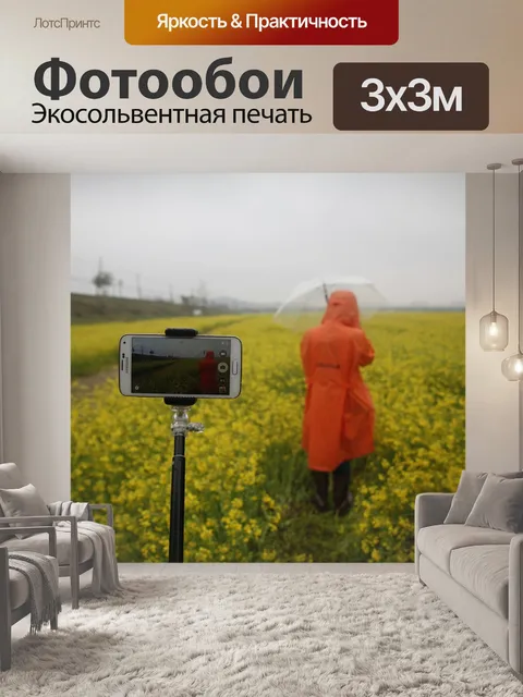 Фотообои Поле рапса