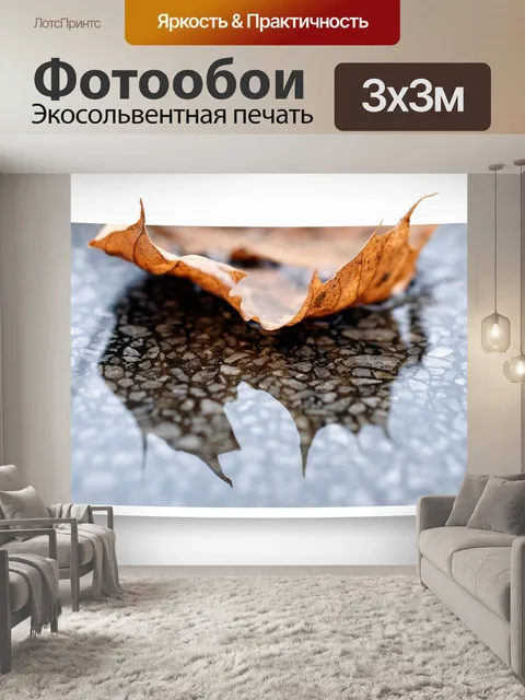 Фотообои Лист