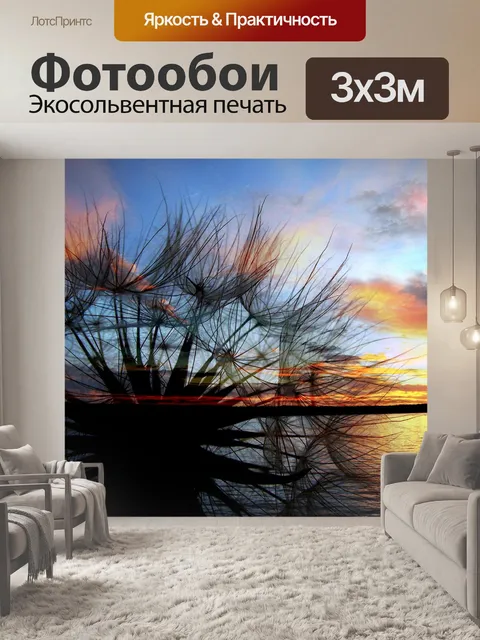 Фотообои Одуванчик