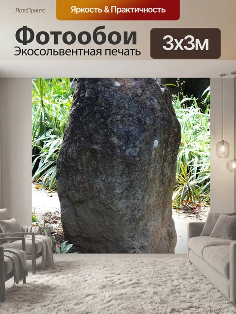 Фотообои один большой камень