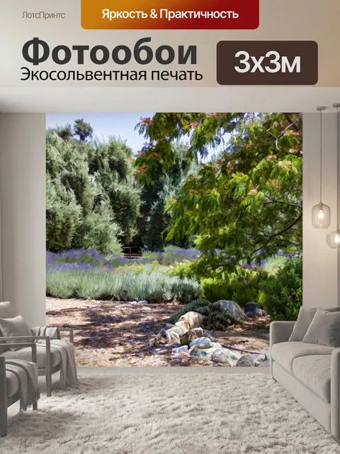 Фотообои Лавандовое поле
