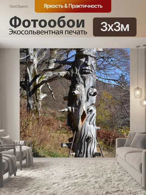 Фотообои Черный лес