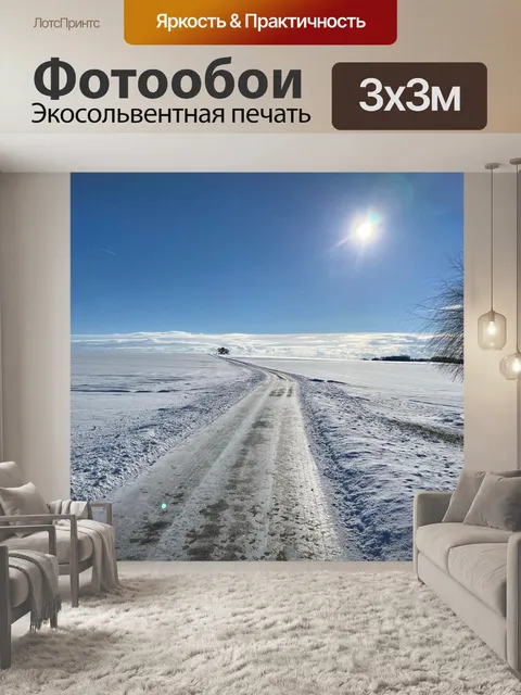 Фотообои Зимний день