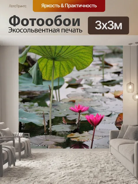 Фотообои Водяная лилия