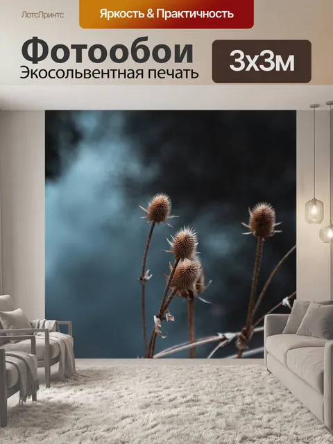 Фотообои Чертополох