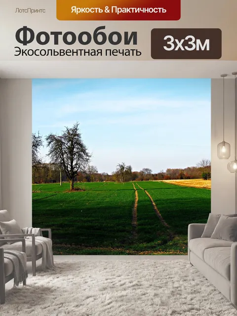 Фотообои Поле