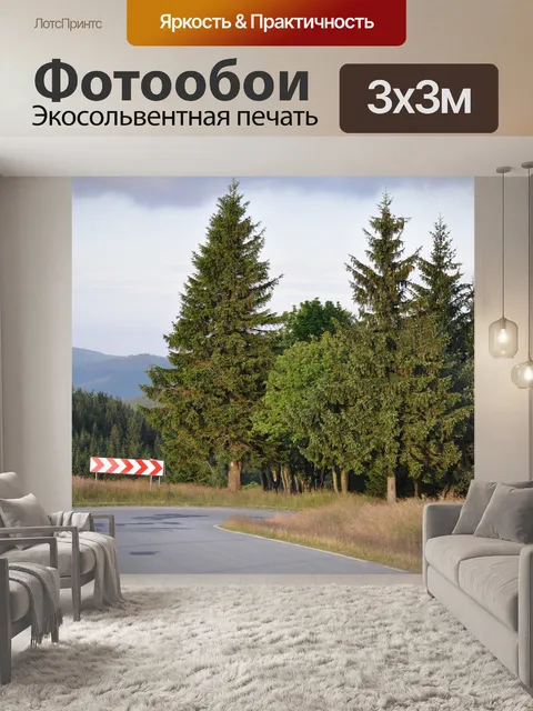 Фотообои Дорожный знак