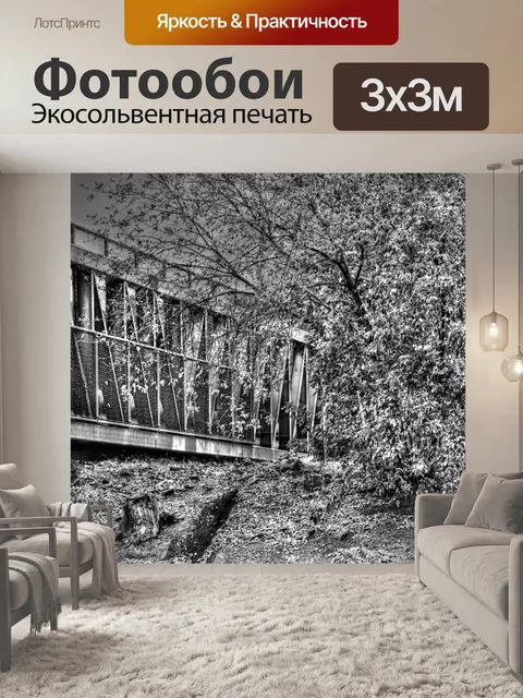 Фотообои Железнодорожный мост
