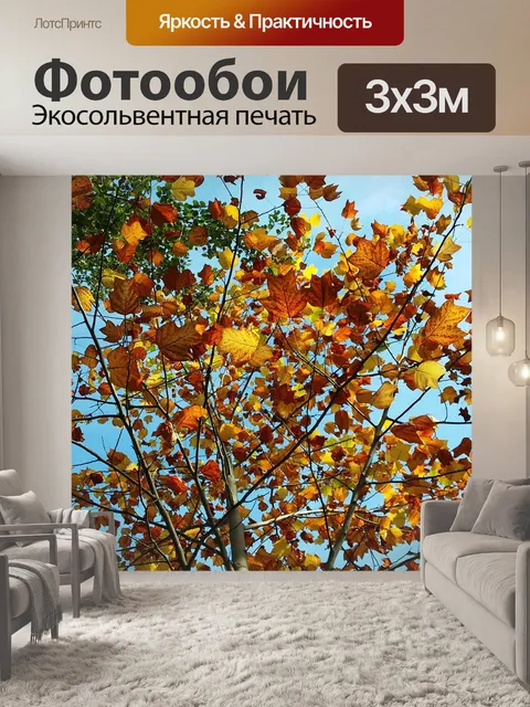 Фотообои Листья