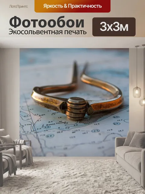 Фотообои Навигационная карта