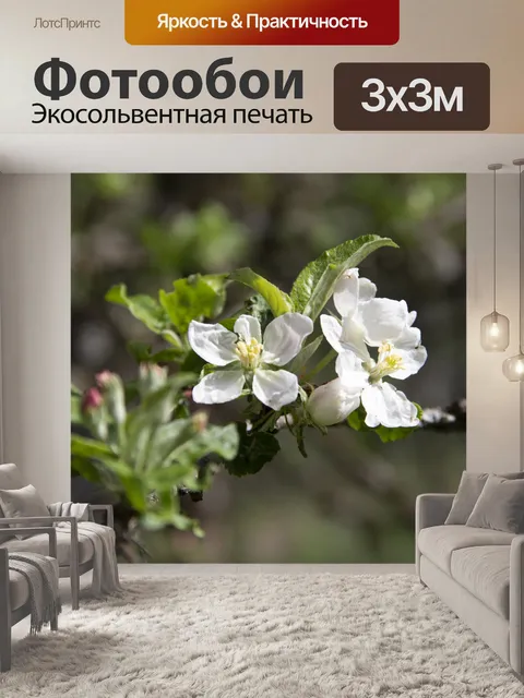 Фотообои яблоня