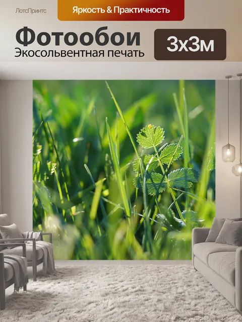 Фотообои Трава