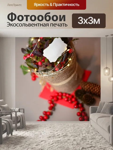 Фотообои Горшок для растений