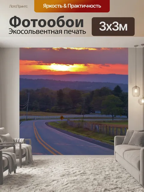 Фотообои Дорога