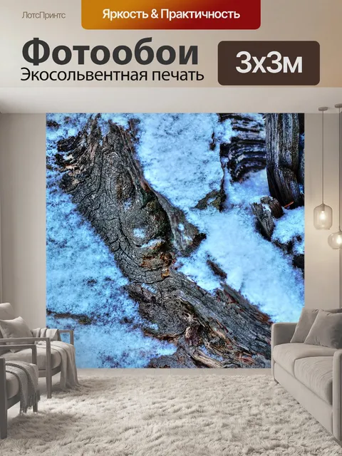Фотообои Снег