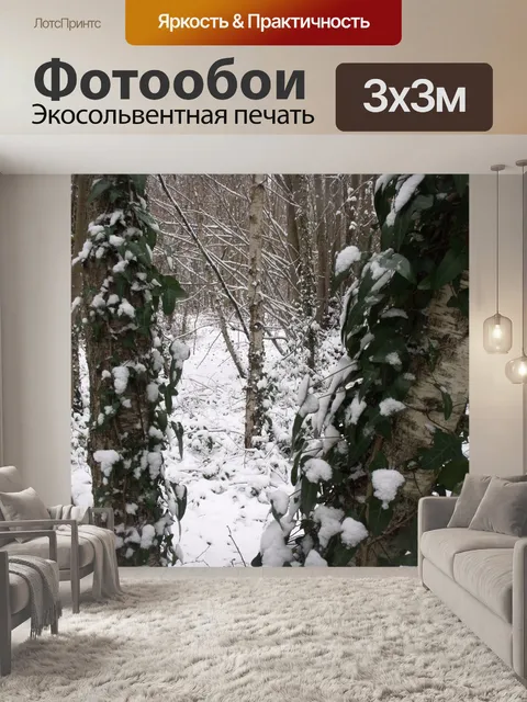 Фотообои Зимние Woods 4