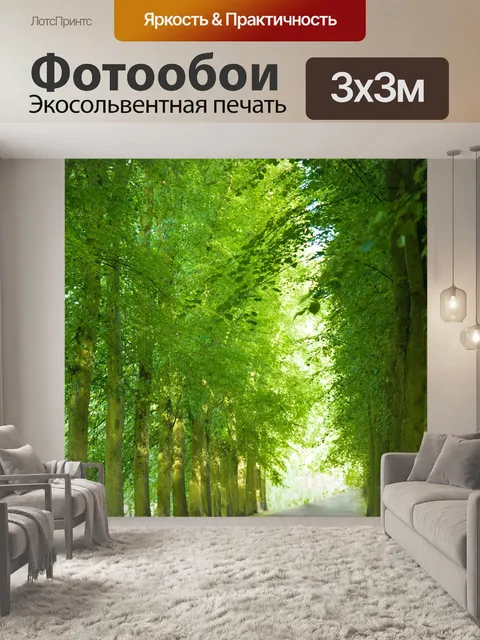 Фотообои Аллея